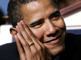 pix of Obama and his hands