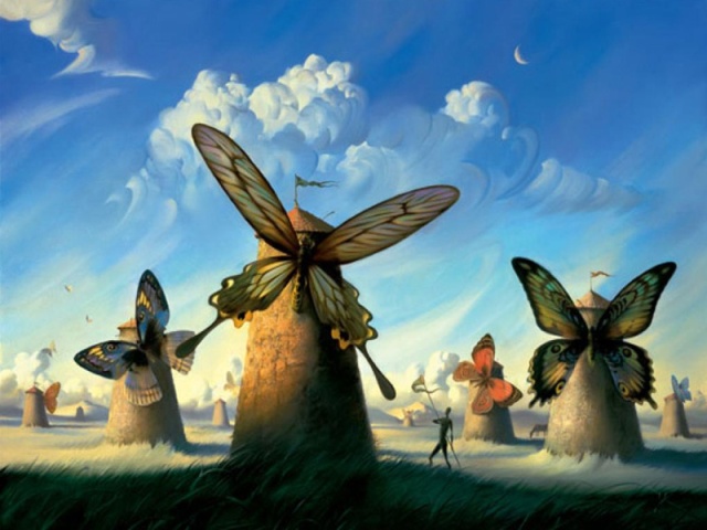 Don Quixote and the Windmills