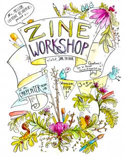 Zine Workshop with Artist Shing Yin Khor poster