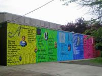 Mural of Pioneering Women, A-Z, 4400 Haverford Avenue, Philadelphia